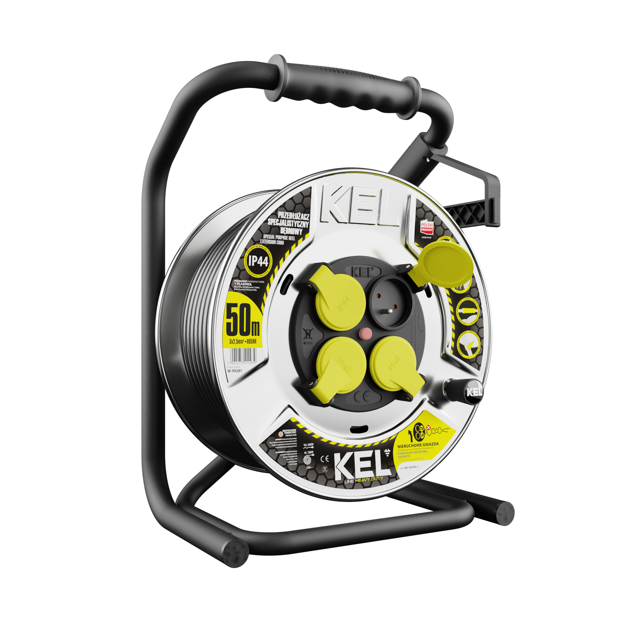 W-99281_01 Znakowany przedłużacz bębnowy - obrazek 7